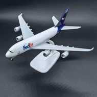 20cm FedEx Federal Express Airplane Model Real Alloy Passenger Airplane Model Collection Ornaments 3