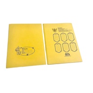 KWARTO COVER/ A5 SAMSON NAME 20 SHEETS Book Cover Pembalut Buku Sampul Buku Tulis