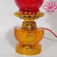 Shui Jing Yuan Bao Led Light | Height 19Cm | The Best Sembayhang Altar Lamp
