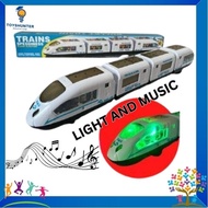 Mainan Kanak Kereta Api Bullet Train Dengan Lampu & Lagu Bullet Train With Cool Flash Light & Music