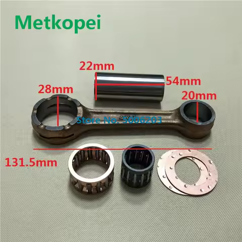 Motorcycle DT125 DT175 DTK125 RS125 RD135 crankshaft connecting rod for Yamaha 125cc 135cc 175cc con