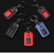 Fashion ABS+Silica Gel Carbon Fiber Car Remote Key Case Cover For Honda 2016 2017 CRV Pilot Accord Civic HRV JAZZ BRV City ACCORD Fit Freed With FREE Keychain Juanchang