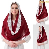 Mar Exquisites Veil Bride Breathable Veil Stylish Temperament Wedding Bride Veil for Religious Cerem