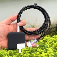 Apple MacBook pro Air Charger 70W Power M5 M4 Data Cable Protective Case M3 Winding Rope