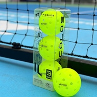 Facolos F-Pro Gen2 Performance pickleball ball meets USAPA certification, 40 holes, 74mm diameter.