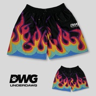 Above The Knee Mesh Sublimated Shorts Unisex