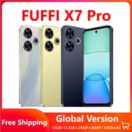 FuFFI Global Version X7 Pro Mobile Phone 6.56 inch Screen Smartphones 5G Cellphones Android14 ,12+51