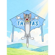 B. b. Cartoon Kite 2025 Children's Handheld Adults Use the Workshop Breeze Easy to Fly to Hand Can F