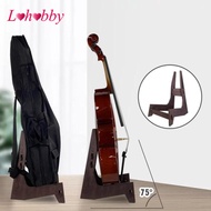 Lohobby Cello Stand, Cello Support Holder, Guitar Instrument Stand, Portable Cello Holder, Cello Flo