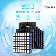 Original Rubik 7x7 7x7x7 Yj MGC Yongjun Magnetic Blackbase Speed Cube