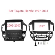 9 Inch Android Player frame 2DIN Head Car Radio Dash Frame Panel For TOYOTA HARRIER 2002-2003/1997