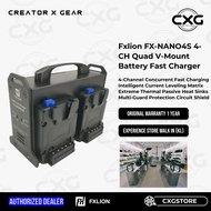 Fxlion FX-NANO4S 4-CH Quad V-Mount Battery Intelligent Fast Charger