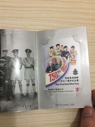 皇家香港警察 香港皇家警察 1994年 英治 殖民地 回歸前 HK Police 地下鐵路 地鐵 車票 車飛 絕版 MTR