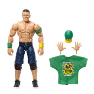 Mattel WWE Top Picks Elite Action Figure & Accessories Set, John Cena 6-inch Collectible with Swappa