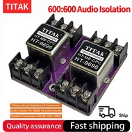 Titak HT-9696 Permalloy Audio Isolation Transformer for Balanced and Unbalanced Conversion  Titak HT