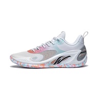 Li-Ning Wade Way 808 III Ultra รองเท้าบาสเก็ตบอลกีฬาการแข่งขัน Professional ระบายอากาศได้ดี ต่ํา < N