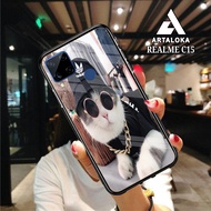 ARTALOKA Case Realme C15 - Casing Realme C15 2021 [ TN 38] Silikon Realme C15 - Case Hp Realme C15 -