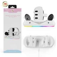 A Quest3 VR Glasses Handle Magnetic Charging Stand Oculus quest3 Colorful Charging Stand