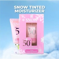 DHERBS SNOW TINTED MOISTURIZER SPF50 SUNSCREEN Facial Skincare