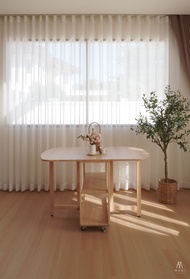 MAAI Design Nabi table โต๊ะพับประหยัดพื้นที่ multi-function