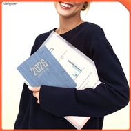 Notebook Notepad 2026 Agenda Planner Daily Calendar  dailyyuan