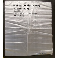 Borong Large HM Plastic Bags heavy duty Durable plastik beg besar packaging bungkus baju