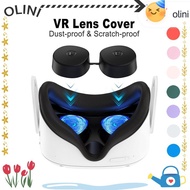 OLINI Lens Protector, Game Accessories Dustproof VR Headset Lens Cover,  Multiple Colors TPU Anti Sc