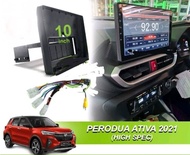 Perodua Ativa   2023 Above  IPS Screen  Android Player + Casing + FOC Reverse Camera And Android Pla