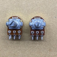 🇲🇾🔥READY STOCK🔥 WH148 B250K 250K Ohm 6pin 20MM Double Potentiometer Variable Resistor
