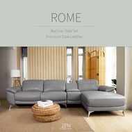 ZEN Collection Recliner Sofa Set รุ่น ROME โซฟา แอลเชฟ ปรับนอนไฟฟ้า 3 ที่นั่ง