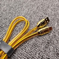 Wk gold universal 1214 Huawei type-c Xwk transparent gold universal 1214 Huawei type-c Xiaomi High-E