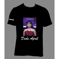 T-shirt Dede April Dangdut Academy Indosiar DA7