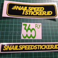 360 fly logo Sticker