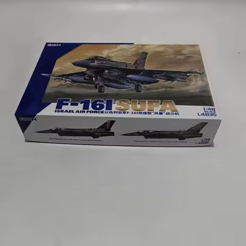 Great Wall Hobby L4835 1/48 F-16I SUFA Israeli 2-Seat Air Force Fighter Model Kit (no Pilots & Cockp