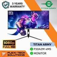 Flexi Tech TITAN ARMY 30 inch Ultrawide 200Hz IPS ELED HDR Rotatable Gaming Monitor (P30A2M) 2560 x 