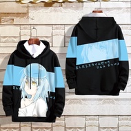 2025 อนิเมะใหม่ That Time I Got Reincarnated As A Slime Rimuru Tempest เสื้อฮู้ดคอสเพลย์ เสื้อกันหนา