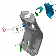 100% ORIGINAL YADEA E8S PRO HELMET HOOK // 64138-DM6S-0000 100% ORIGINAL YADEA E8S PRO