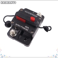 KATAKANVD Circuit Breaker, Overcurrent Protection Voltage Protection Circuit Breaker Switch, Metal R