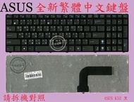 英特奈 ASUS 華碩 K52JT K52JU K52Jv K52N K53 K53E K53S 繁體中文鍵盤 K52