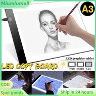 LED Drawing Board A3/A4/A5 Tracing Board Light Pad Brightness Adjustable Animation Drawing Pad Sketc