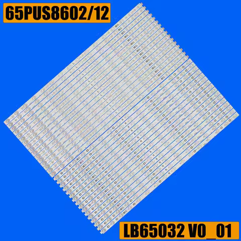 LED Backlight strip For 65PUS8602/12 65PUS7601/12 65PUS7601 65PUS8102/12 65PUS8102 TPT650US-FF02.S L