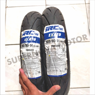 BAN LUAR IRC 80/90, 90/80, 100/80-14 NR88 EXATO BAN LUAR MOTOR MATIC IRC RING 14 TUBELESS