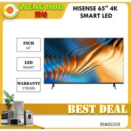 Hisense 65" 4K HDR Smart UHD LED TV 65A6100H