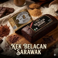 Soneng Bakery Kek Belacan Sarawak Kek Klasik Sarawak Pure Butter Golden Churn Chocolate Flavour Kek 