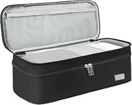 viehatta Double-Layer Case for Shark Flex Style, Carrying Travel Case for Dyson Airwrap, Hair Tool Travel Bag for Women Portable Storage Case for Shark Flexstyle &amp; Dyson Hair Dryer and Attachment