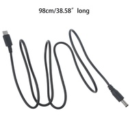 USB C PD to 9V 12V 15V 20V 5.5x2.1mm Power Supply Cable for Router Laptop LED Lamp Printer Modem Not