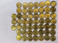 1955-1979 年香港一毫非 UNC新束束52 枚售$400