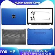 NEW For HP 15-DA 15-DB 250 G7 255 G7 15-da0014dx TPN-C135 TPN-C136 LCD Back Cover/Front Bezel/Palm R