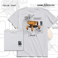FIDO / FAIDO 86 : Eighty-six Anime Shirt - Anime Shoppu PH