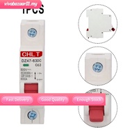 【VIVA⭐】1PCS DC Circuit Breaker DC 500V Unipolar MCB Solar PV 10 16 20 32 40 63 Amp